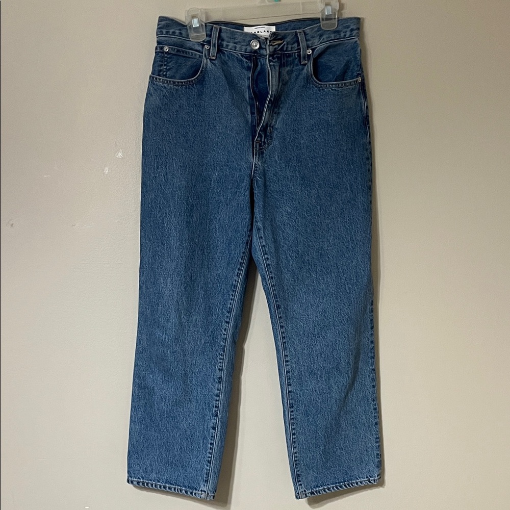 SLVRLAKE Women’s  Straight Blue Jeans